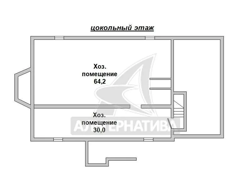 Коробка жилого дома в г.Кобрине. мансарда,  цокольный этаж. r182682 13